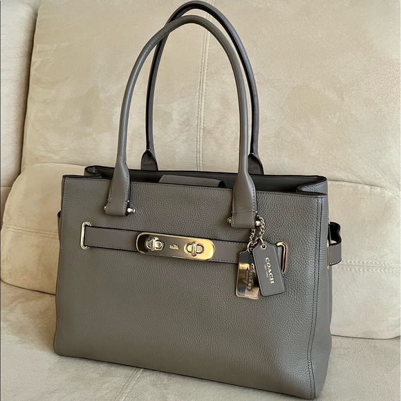 Coach Handbags - Coach Leather Handbag, Satchel, Tote